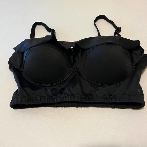 Other - 5/ $25 𝅺Black bikini top balconnette style 10